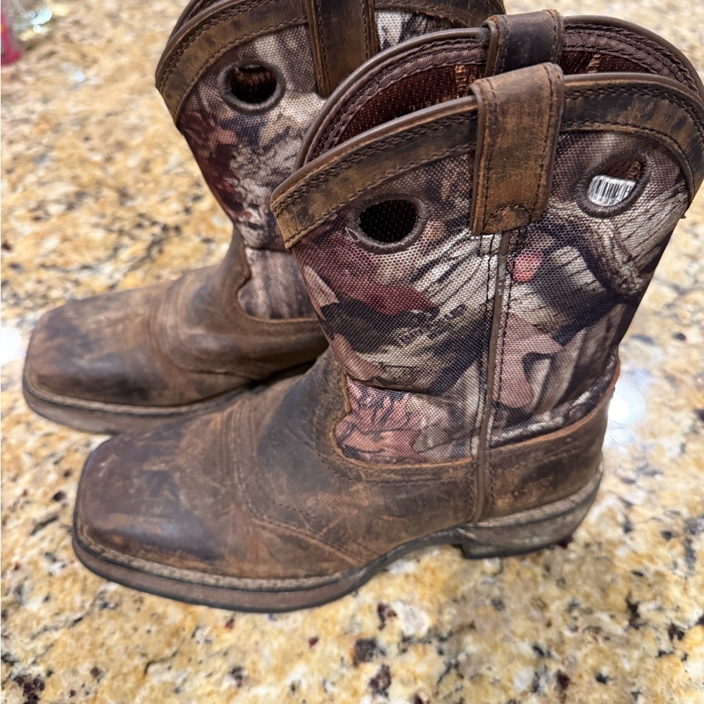 Durango Brown and Tan Western Boots